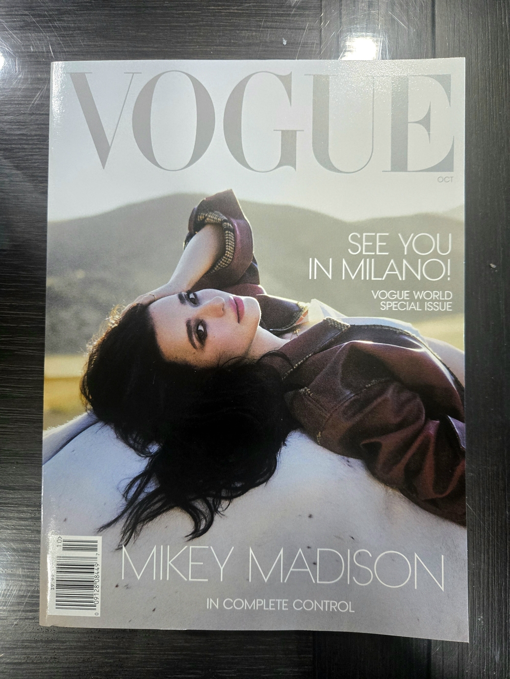 VOGUE Magazine Cover Featuring Mikey Madison - Oct 2026 New